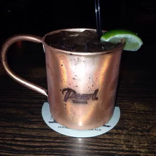 They now have Moscow Mules!