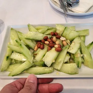Cucumber appetizer