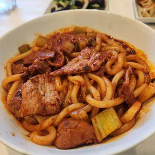Beef rice noodles