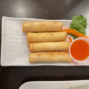 Spring Roll FREE WITH CHECK IN ON YELP