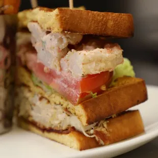 Baltimore Club Sandwich  Crab Cake-Shrimp Salad-Bacon