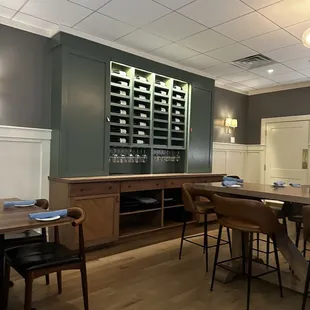 the dining room