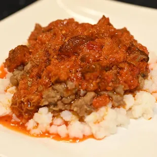 Egbo And Ewa (CornMeal with Beans)