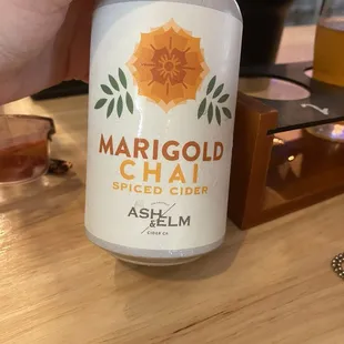 Ash &amp; Elm Marigold Chai can