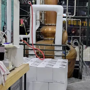 Copper still