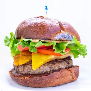 Spicy Hawaiian Burger