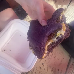 Taro Breakfast Sandwich