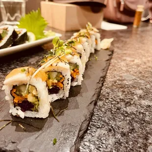 Vegan Miso Trumpet Roll