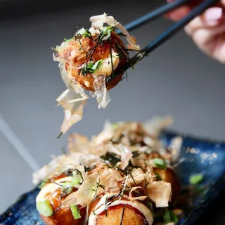 Takoyaki with Mentaiko Mayo