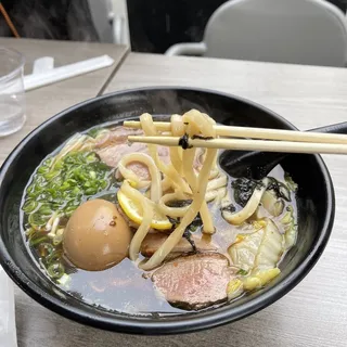 Duck and Japanese Mushroom Udon
