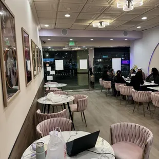 Main entrance seating