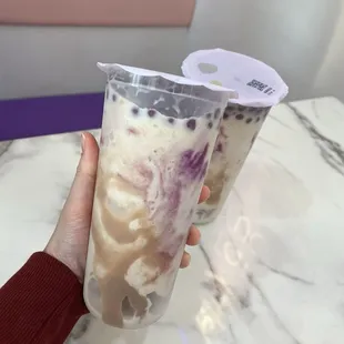 Taro yuan house special with extra taro paste!