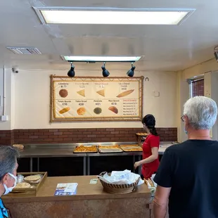 customers waiting for their order