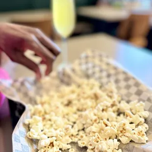 Fresh popcorn
