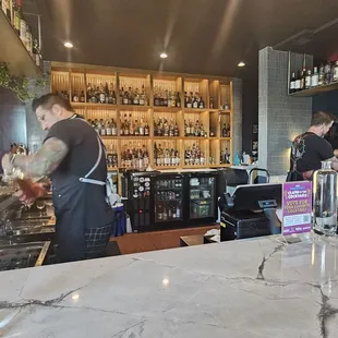 Main bar