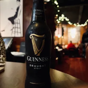 a bottle of guinness