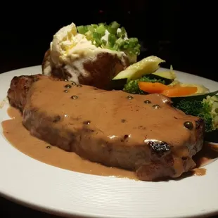 New York Peppercorn Steak