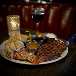 Prime Rib and Lobster