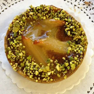 Pear Pistachio Tart