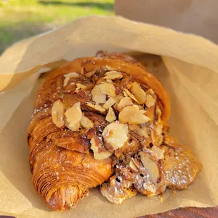 Almond croissant