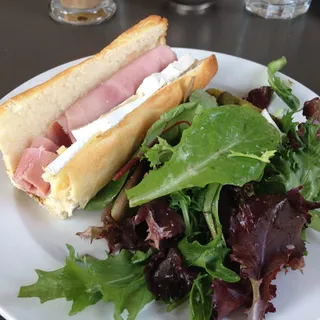 Ham And Brie Tartine