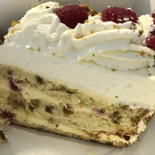 White Chocolate Pistachio Bavarian