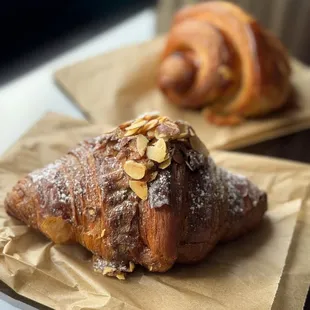 Almond croissant