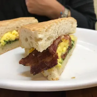 Breakfast sandwich