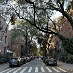 View from outdoor dining