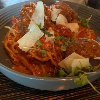Spaghetti and Meatballs