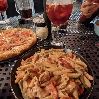 Hot Chicken-Chipotle Pasta