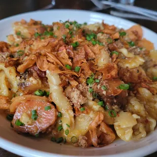 Campanelle with carrots