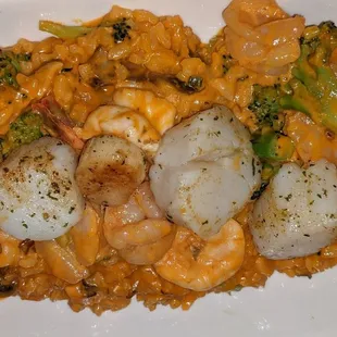 Shrimp and Scallop Risotto