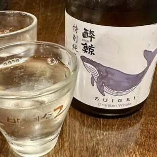 I love Sake with my sushi!!!