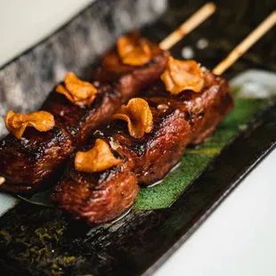 Beef Filet Mignon Yakitori (skewers)