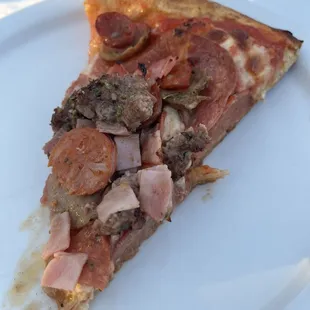 meat lovers pizza