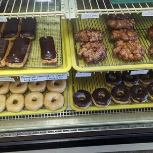 a variety of donuts