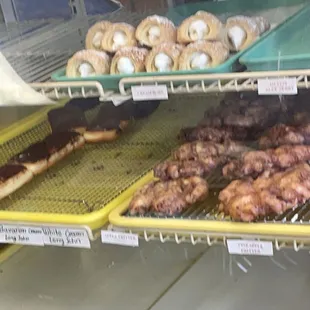 a variety of donuts
