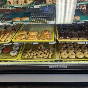 a variety of donuts