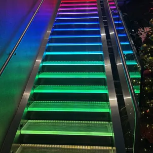 Stairs leading up to Tash