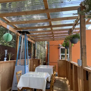 Back patio