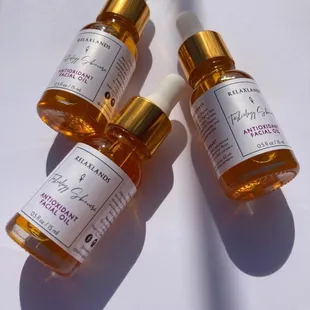 Tashiology Skincare and RelaxLands Antioxidant Facial Oil