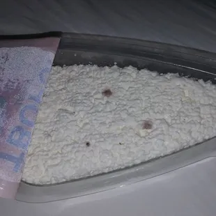 This is tvorog we purchased there last night. Picture speaks for itself.