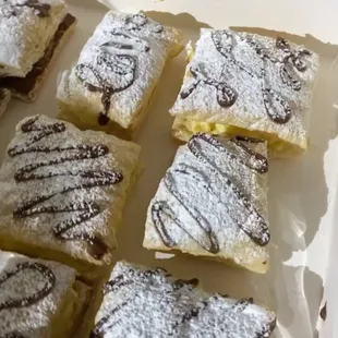 a variety of pastries
