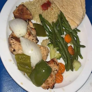 #5. Chicken Kabob Lunch