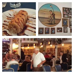 The sights you'll see...interesting decor, energetic environment and tasty food!