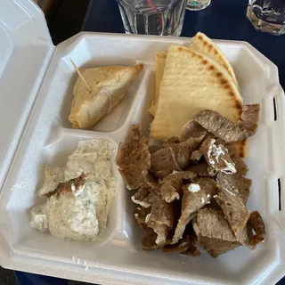 #3. Gyro Plate Lunch