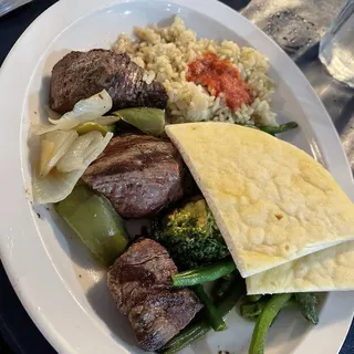 #8. Beef Kabob Sandwich Lunch