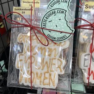 cookies in a shopping cart