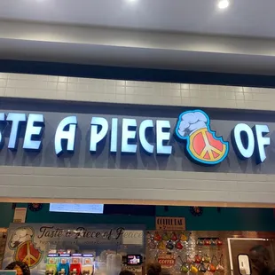 the front of a restaurant